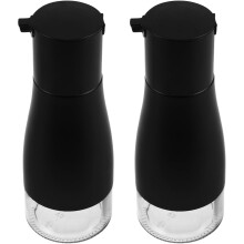 2 Glas-Ölspenderflaschen für die Küche, 320 ml Fassungsvermögen