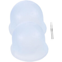 juegos de gorros de silicona reutilizables para teñir el cabello, gorros para mechas, ganchos y agujas para herramientas de coloración capilar.