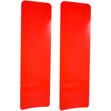2 placas semipermanentes para tinte de cabello para mechas y aplicaciones profesionales de papel de aluminio para uso en salones de belleza.