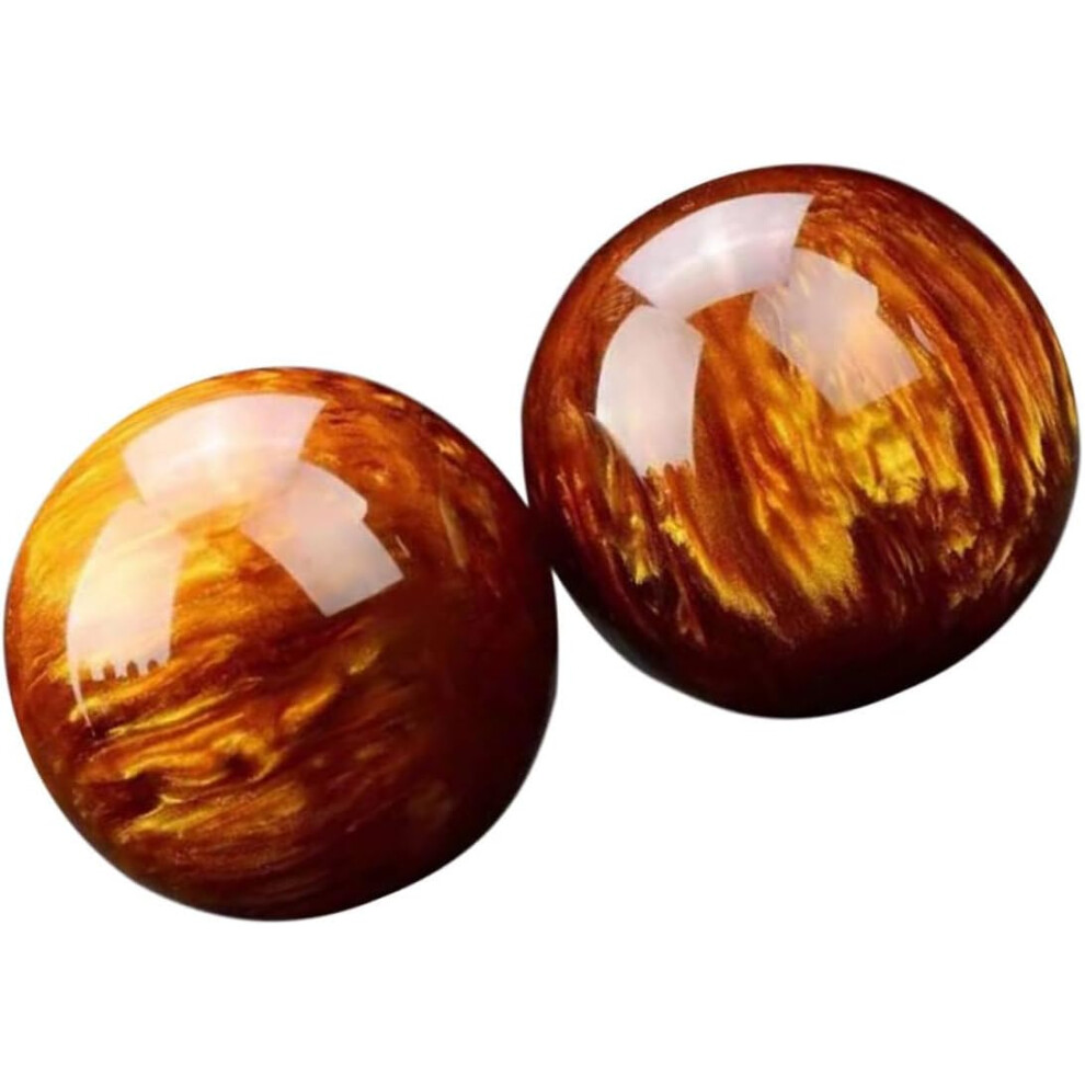 Hkhbjs 2Pcs Massage Health Ball Hand Exercise Balls For Rolling Massage And Fitness Training