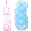 2pcs Plush Storage Hammock Hanging Basket Multi-layer Mesh Design Polyester 1