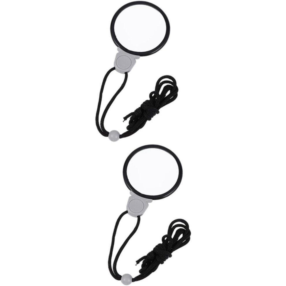 Hkhbjs 2Pcs Hanging Loupes Monocle Lens Magnifying Glasses For Jewelry Reading Glasses Compact Loupe