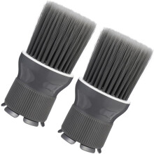 2 stuks haarborstels voor kappers, nekborstel voor kappers, reinigingsborstel voor kapsalons en thuisgebruik
