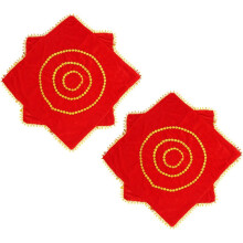 2 stuks Chinese dansdoeken Yangko Performance Props Zakdoek voor podiumdans Herbruikbare microvezeldoek