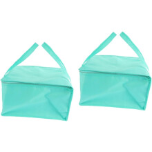 2 Stück isolierte Aufbewahrungstaschen für Lebensmittel, isolierte Lunchtaschen, leicht zu reinigende Oberfläche für Outdoor-Aktivitäten