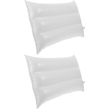2er-Pack aufblasbare Kissen, tragbar, ergonomisch, zum Schlafen, als Beinkissen für Outdoor-Aktivitäten, ideal für Camping und Reisen.
