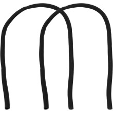 2 Stück Schaumstoff-Isolierhüllen, multifunktionales Design, farbbeständig, schwarze Isolierhüllen