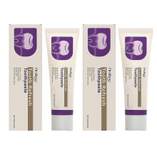 (2pcs) Nature Tooth Refreshing Toothpaste Multifunctional Teeth Cleaning Whitener & Cleaner for Fresh Breath and Bright Smile