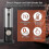 Rechargeable Electric Salt And Grinder Set With Double Charging Base, Usb Cable, Automatic Salt Grinder 3