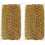6pcs Hanging Mesh Bag for Refrigerator Fridge Storage Organizer Double Compartment 1