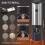 Rechargeable Electric Salt And Grinder Set With Double Charging Base, Usb Cable, Automatic Salt Grinder 4