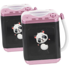 Lot de 2 nettoyeurs électriques automatiques pour pinceaux de maquillage