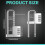 2 Pcs 4 Digit Combination Lock Code Cabinet Lock U Shaped Gym Locker Adjustable Padlock Long Shackle Lock For School 3