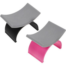 2pcs Manicure mão descanso almofada em forma de U almofada braço removível ferramenta de arte das unhas