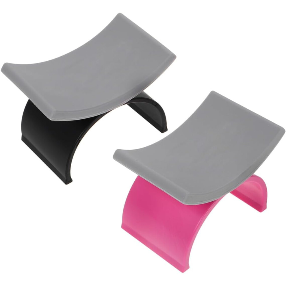 Hkhbjs 2Pcs Manicure Hand Rest Pillow U-Shaped Arm Cushion Portable Detachable Nail Art Tool