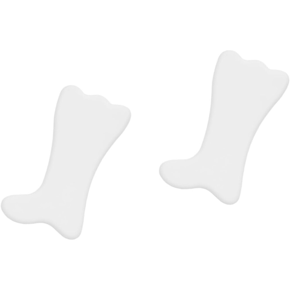 Hkhbjs White 2Pcs Ceramic Face Massager Massaging Stick And Traditional Scraping Board