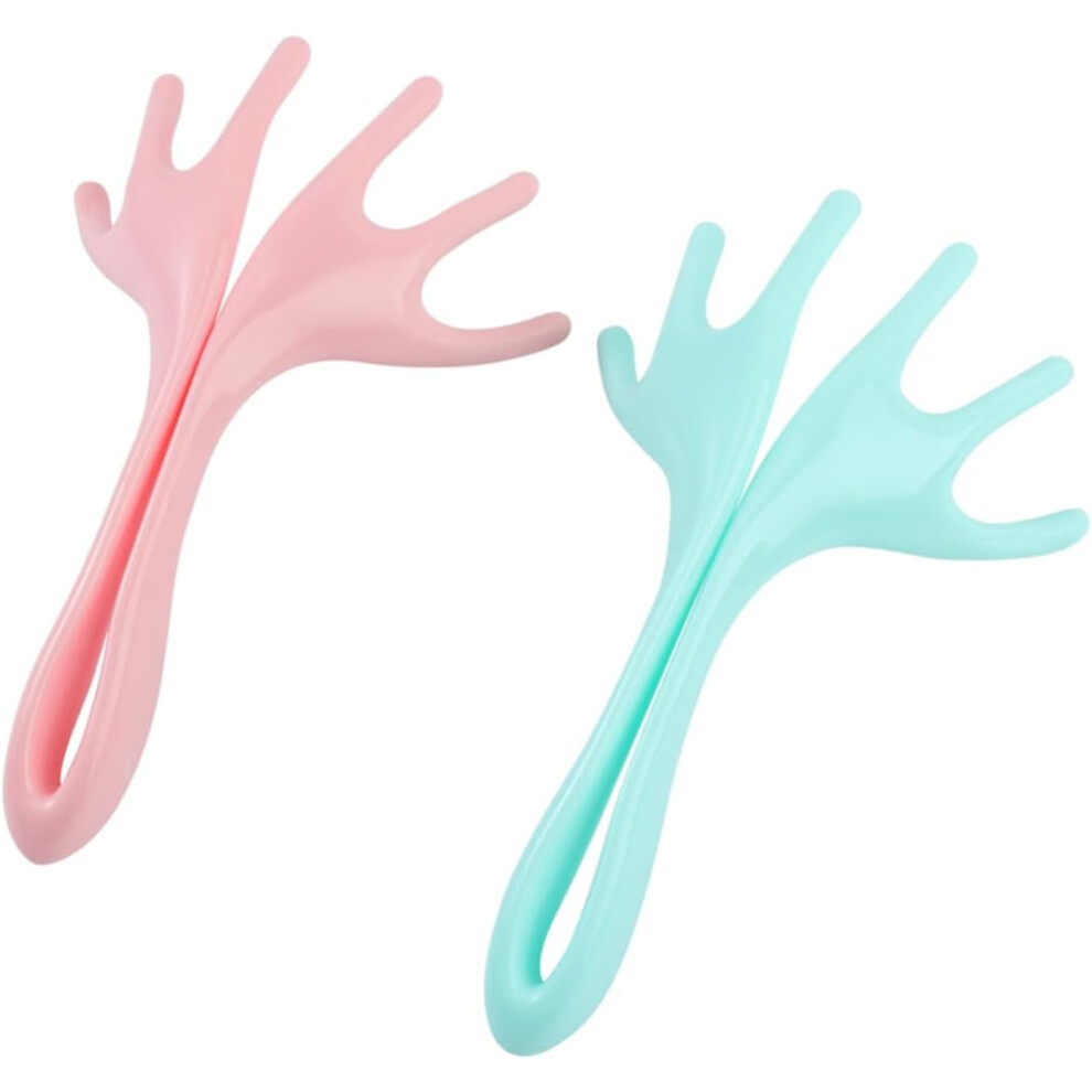 Hkhbjs 2Pcs Portable Handheld Six-Finger Head Claw Massager For Scalp Massage