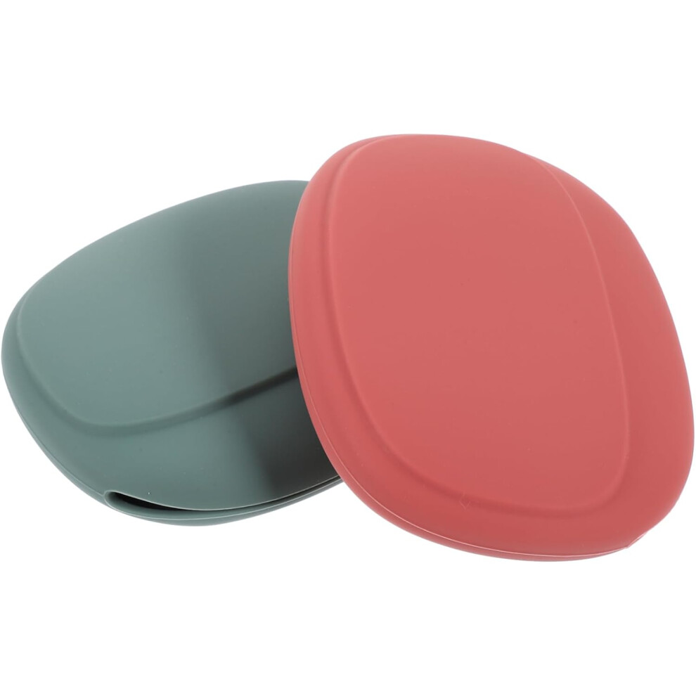 Hkhbjs 2 Pcs Powder Puff Storage Bag Travel Blending Cosmetic Makeup Puff Storage Holder