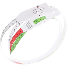 Set meetlinten voor arm- en hoofdomtrek bij baby's, gemaakt van flexibel PP-materiaal.