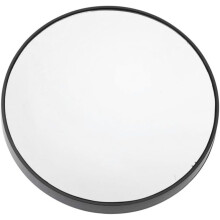 2er-Set runde Kosmetikspiegel in Becherform, transparente Wandspiegel für Badezimmer und Zuhause