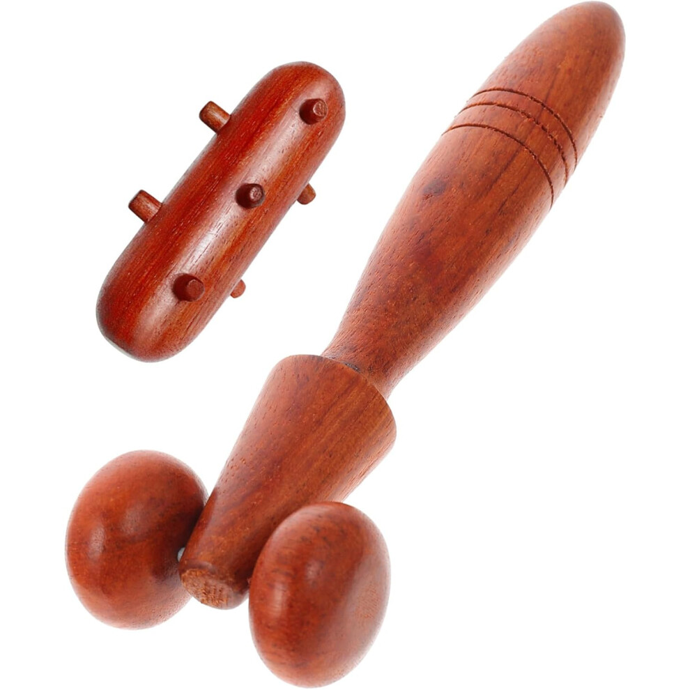 Hkhbjs 2Pcs Wooden Massaging Tools Muscle Massager Massage Stick For Deep Relaxing Massage Sticks