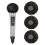 100 Pcs Disposable Microphone Cover Handheld Microphone Protective Cap Musical Microphone Cover For 3