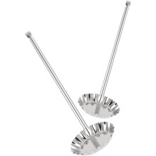 2 Stück Edelstahl-Kochformen für frittierte Snacks – ohne Grate und ohne Qualitätsverlust