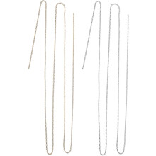 2 strass per unghie, catena per manicure, gioielli fai da te per nail art, accessori 1m oro argento