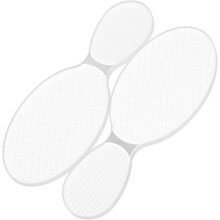 szt. szklanych pilników do stóp Nano Glass do pedicure, do usuwania zrogowaciałego naskórka, profesjonalny peeling do użytku domowego w salonie
