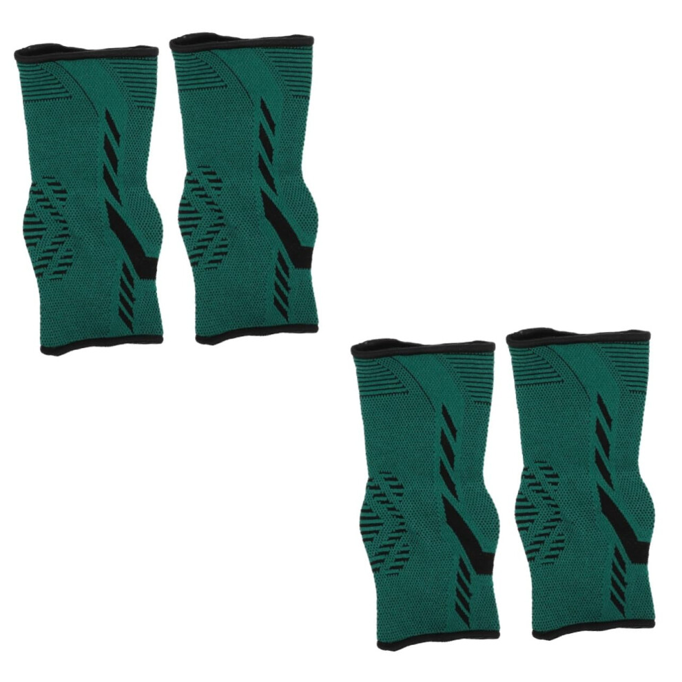 Hkhbjs 2Pairs Compression Ankle Brace For Women Elastic Ankle Sleeve For Plantar Fasciitis Foot Support Socks And Comfort