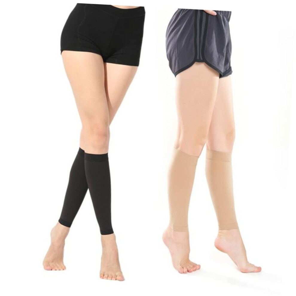 Hkhbjs 2Pair Secondary Pressure Sports Vein Compression Socks Leg Compression Sleeve Athletic Sports Socks