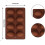 2pcs Easter Egg Mold, Half Egg Mold, Chocolate Mold, Silicone Cake Mold, For Making Easter Eggs, Cakes Or Various Desserts 2