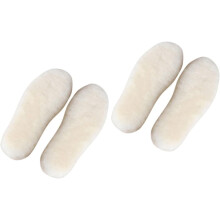 Paar Winter-Fleece-Einlegesohlen, warme Schuhpolster, Unisex-Einlegesohlen für Stiefel, um die Füße warm zu halten