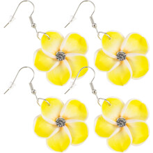2 Paar elegante Perlenohrringe, vergoldete Ohrstecker mit Blumenmuster, bezaubernde Ohrringe für jeden Tag, Geschenkidee für Mädchen