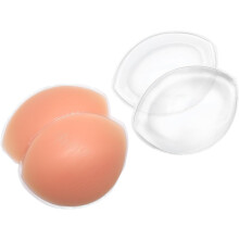 Silicone sutiã inserir almofadas 2 pares espessado almofada pele tom silicone insere para acessórios busto elevador