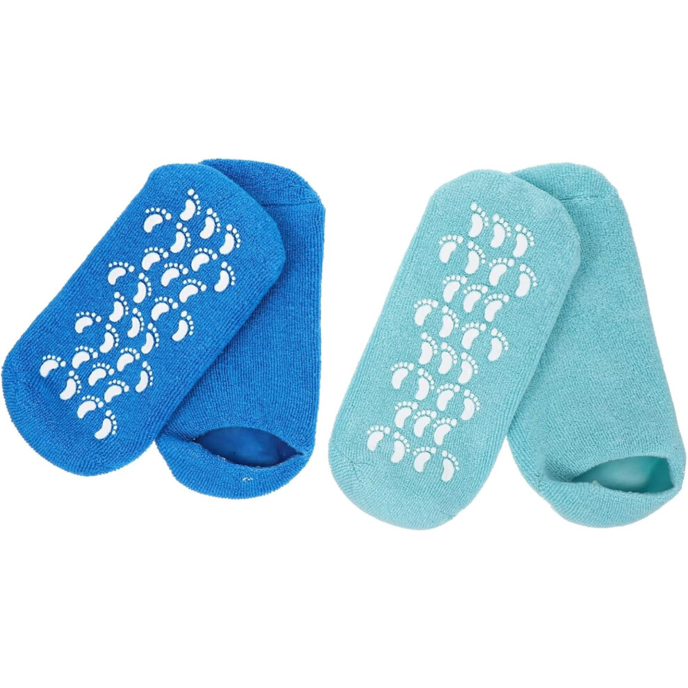 Hkhbjs 2Pairs Diabetic Ankle Socks Women Socks Toes Moisturizing For Dry Cracked Feet