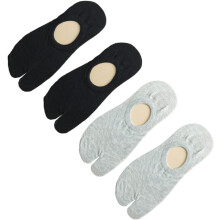2 Paar Zehensocken Tabi-Socken, atmungsaktiv, für Pilates und den Alltag