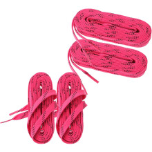 2 Paar gewachste Hockey-Schnürsenkel, Schlittschuh-Schnürsenkel zum Ersetzen von gewachsten Schlittschuh-Schnürsenkeln für Herren und Damen