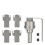 Ring Drill Bit Maker Wooden Thick Multi Cutter Wood Tool Set XXF 4