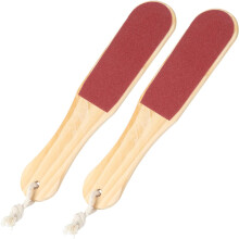2pcs Double-sided Foot File Foot Rasp Tool para Pedicure Exfoliando Callus Remover ferramenta de cuidado para remoção de pele morta