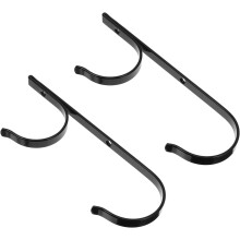 2 Stück Angelrutenhaken für den Pool, robuste Teleskop-Rutenhalterung aus Aluminiumlegierung