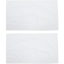 2er-Pack Kissenbezüge, Hotel-Kissenbezüge, 100 % Baumwolle, komfortabel, atmungsaktiv, frischer, natürlicher Stil