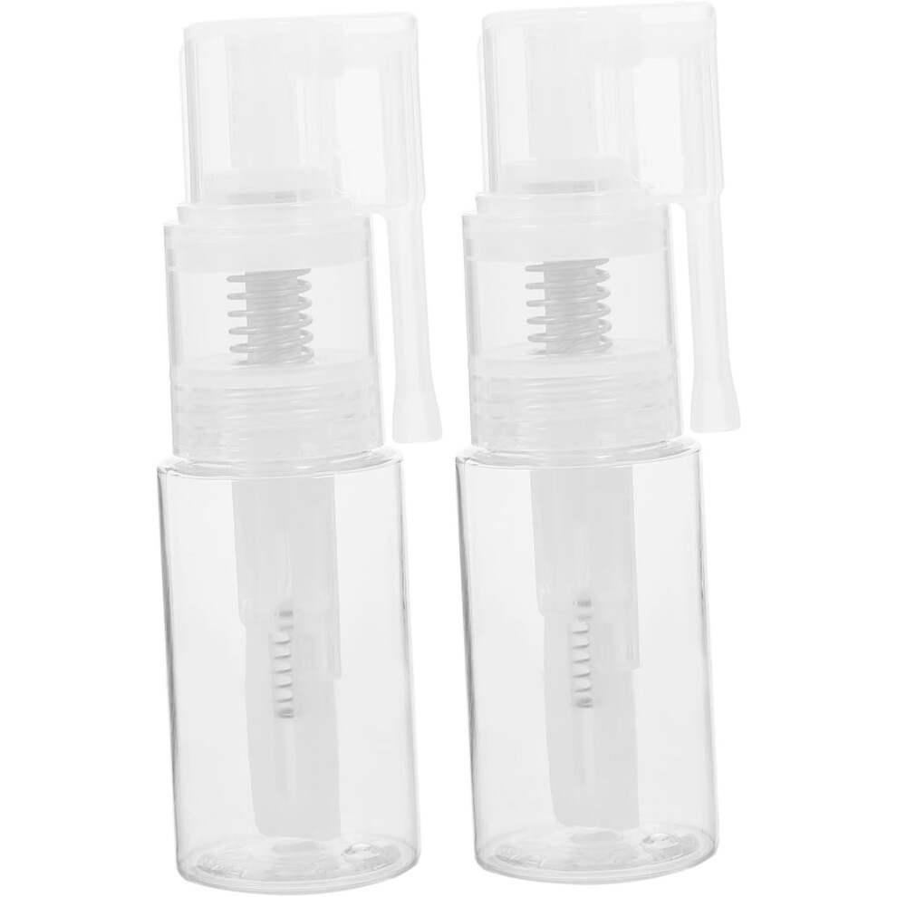 Hkhbjs 2Pcs Long Spout Spray Bottle Dry Powder Dispenser For Baking Travel Toiletries