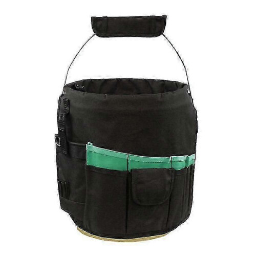 Bucket Tool Organizer - Liner Insert For Construction, Garden, Carpenter Red Green 2