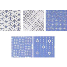 Pachet de 2 hârtie pentru scrapbooking, practică, în stil albastru, creativ și elegant, convenabilă