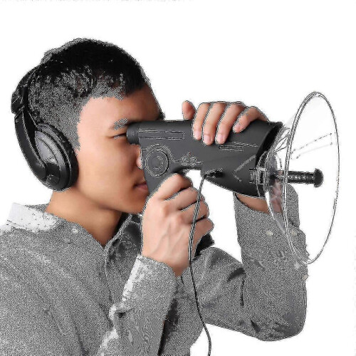 Parabolic Microphone Monocular X8 Bionic Ear Long Range Birds Listening Telescope 200m Perfect Quality 2