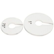 Set van 2 acryl quiltlinialen voor patchwork en naaien, doe-het-zelf stofmeetinstrumenten