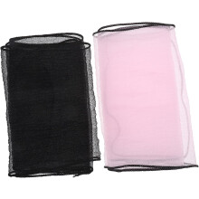 2 Stück Organza-Quadrattücher, stilvolle Damenschals, elegante schwarze Schals für Damen