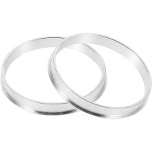 2 Stück Dichtungsringe aus Aluminium für Dichtungsmaschinen, silberfarben, starke und zuverlässige Abdichtung gegen Leckagen