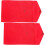 2pcs Red Brocade Scripture Storage Bags with Pen Holder and Tassel 1